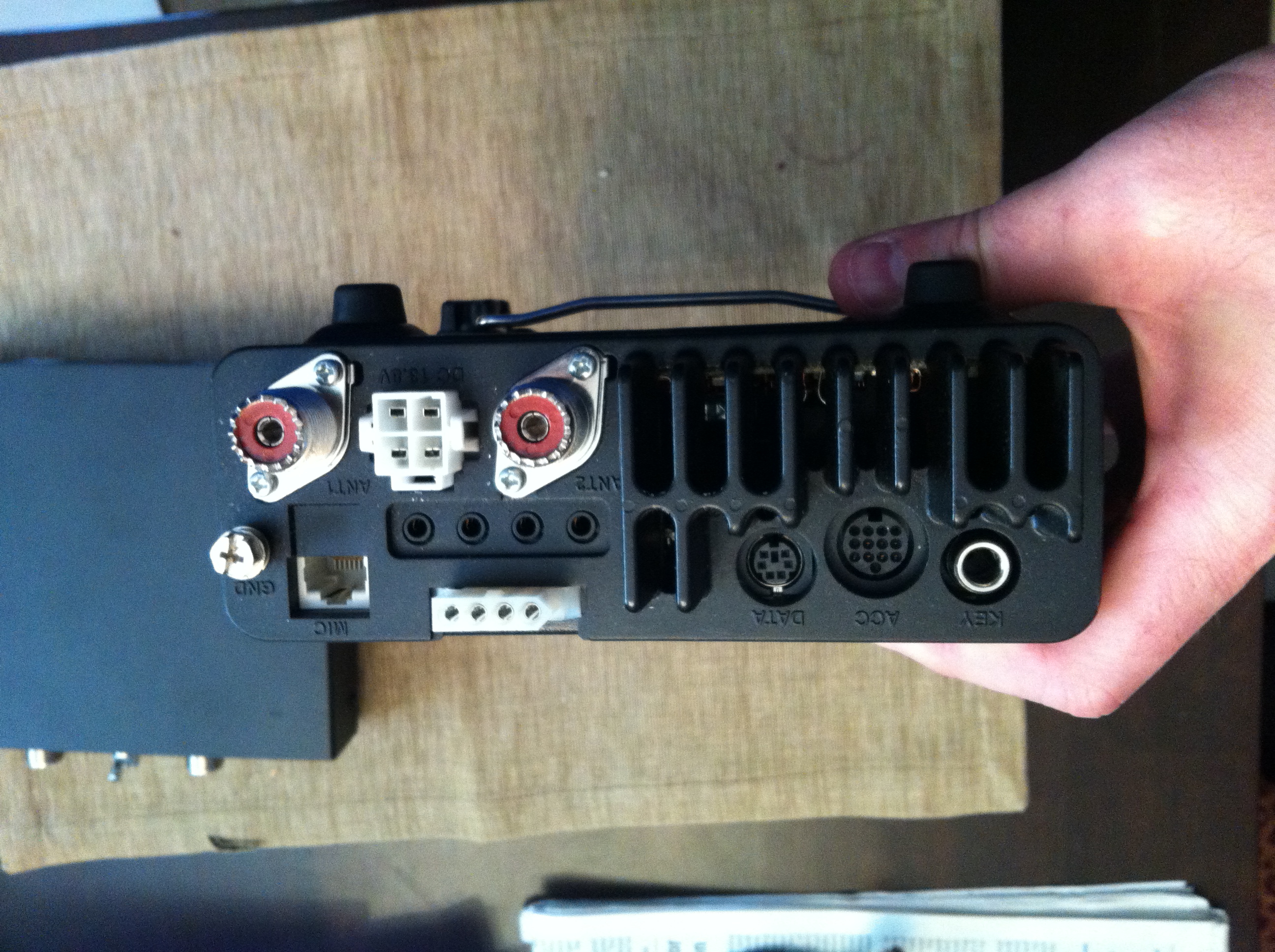 Radio Back Panel Preview Size * Printable * Start Slideshow